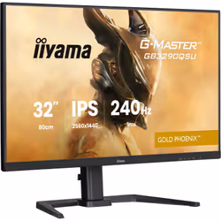 iiyama G-MASTER GB3290QSU-B1 écran plat de PC 80 cm (31.5") Quad HD LED Noir - Vue supplémentaire 5