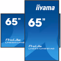 iiyama LH6541UHS-B1AG affichage de messages 64.5" LCD 500 cd/m² 4K Ultra HD Noir 24/7 - Vue supplémentaire 4