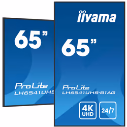 iiyama LH6541UHS-B1AG affichage de messages 64.5" LCD 500 cd/m² 4K Ultra HD Noir 24/7 - Vue supplémentaire 5