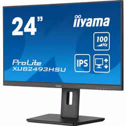 iiyama XUB2493HSU-B7 écran plat de PC 23.8" Full HD LED Noir - Vue supplémentaire 6