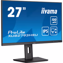 iiyama ProLite XUB2793HSU-B7 écran plat de PC 27" Full HD LED Noir - Vue supplémentaire 3