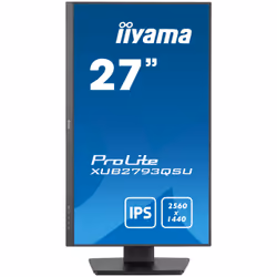 iiyama XUB2793QSU-B7 écran plat de PC 27" 2560 x 1140 pixels Wide Quad HD LED Noir