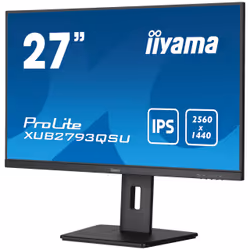 iiyama XUB2793QSU-B7 écran plat de PC 27" Quad HD LED Noir - Vue supplémentaire 5