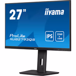 iiyama ProLite XUB2793QS-B7 écran plat de PC 27" Quad HD LED Noir - Vue supplémentaire 5