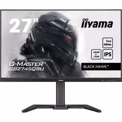 iiyama G-MASTER GB2745QSU-B2, 68,6 cm (27"), 2560 x 1440 pixels, Wide Quad HD, LED, 1 ms, Noir