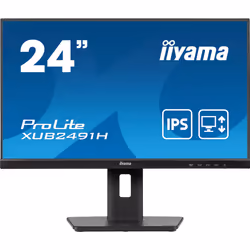 iiyama ProLite XUB2491H-B1, 60,5 cm (23.8"), 1920 x 1080 pixels, Full HD, LED, 0,5 ms, Noir
