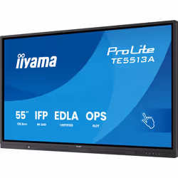 iiyama TE6513A-B1AG Écran d'affichage dynamique Écran plat interactif 163,8 cm (64.5") Wifi 450 cd/m² 4K Ultra HD Noir Écran tactile Intégré dans le processeur Android 18/7 - Vue supplémentaire 5