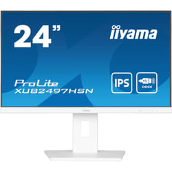 iiyama ProLite XUB2497HSN-W2 écran plat de PC 23.8" Full HD LED Blanc