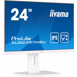 iiyama ProLite XUB2497HSU-W2 écran plat de PC 23.8" Full HD LED Blanc