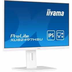 iiyama ProLite XUB2497HSU-W2 écran plat de PC 23.8" Full HD LED Blanc - Vue supplémentaire 4