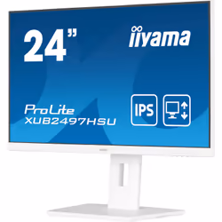 iiyama ProLite XUB2497HSU-W2 écran plat de PC 23.8" Full HD LED Blanc - Vue supplémentaire 5
