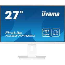 iiyama ProLite XUB2797QSU-W2 écran plat de PC 27" Quad HD LED Blanc