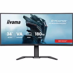 iiyama G-MASTER GCB3484WQSU-B1, 86,4 cm (34"), 3440 x 1440 pixels, UltraWide Quad HD, LED, 0,4 ms, Noir