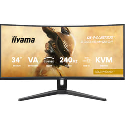 iiyama G-MASTER GCB3486WQSCP-B1 écran plat de PC 86,4 cm (34") 1440 x 3440 pixels