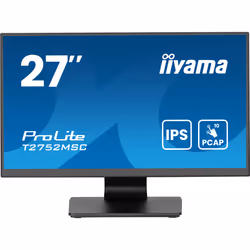 iiyama ProLite T2752MSC-B1AG, 68,6 cm (27"), 1920 x 1080 pixels, Full HD, LED, 5 ms, Noir