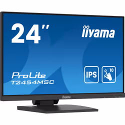 iiyama ProLite T2454MSC-B2AG écran plat de PC 23.8" Full HD LED Écran tactile Noir - Vue supplémentaire 4