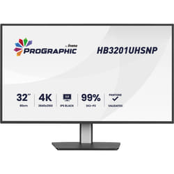 iiyama ProGraphic HB3201UHSNP-B1 écran plat de PC 80 cm (31.5") Noir