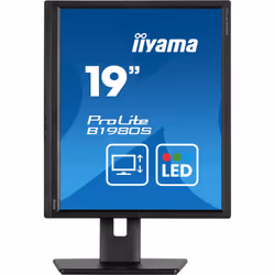 iiyama ProLite B1980S-B1 écran plat de PC 48,3 cm (19") 1280 x 1024 pixels VGA LED Noir