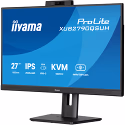 iiyama ProLite XUB2790QSUH-B2 Écran IPS 27 Pouces QHD 100Hz Noir - Vue supplémentaire 4