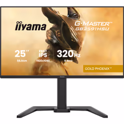 iiyama G-MASTER GB2591HSU-B1 Écran PC Gaming IPS 24.5 Pouces Full HD 320 Hz Noir - Vue supplémentaire 4