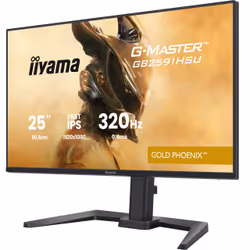 iiyama G-MASTER GB2591HSU-B1 Écran PC Gaming IPS 24.5 Pouces Full HD 320 Hz Noir - Vue supplémentaire 6