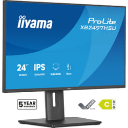 iiyama ProLite XB2497HSU-B1 écran plat de PC 23.8" Full HD Noir