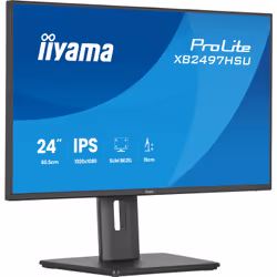 iiyama ProLite XB2497HSU-B1 Écran PC IPS 23.8 Pouces Full HD 120 Hz Noir - Vue supplémentaire 5