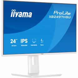 iiyama ProLite XB2497HSU-W1 Moniteur IPS 23.8 Pouces Full HD 120 Hz Blanc - Vue supplémentaire 3