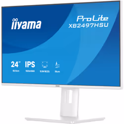 iiyama ProLite XB2497HSU-W1 Moniteur IPS 23.8 Pouces Full HD 120 Hz Blanc - Vue supplémentaire 4