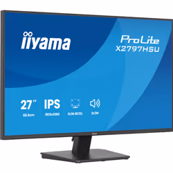 iiyama ProLite X2797HSU-B1 Écran PC IPS 27 Pouces Full HD 120 Hz Noir - Vue supplémentaire 2
