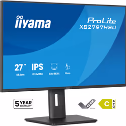 iiyama ProLite XB2797HSU-B1 Écran PC IPS 27 Pouces Full HD 120 Hz Noir - Vue supplémentaire 5