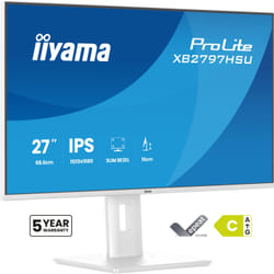iiyama ProLite XB2797HSU-W1 écran plat de PC 27" Full HD LED Blanc