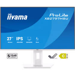 iiyama ProLite XB2797HSU-W1 écran plat de PC 27" Full HD LED Blanc - Vue supplémentaire 2