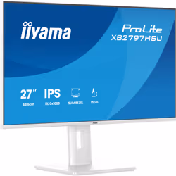 iiyama ProLite XB2797HSU-W1 écran plat de PC 27" Full HD LED Blanc - Vue supplémentaire 5