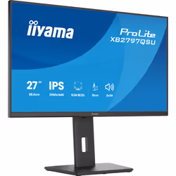 iiyama ProLite XB2797QSU-B1 Écran PC IPS 27 Pouces QHD 2560x1440 Noir - Vue supplémentaire 5