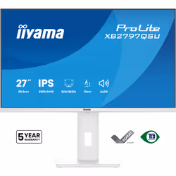iiyama ProLite XB2797QSU-W1 écran plat de PC 27" Quad HD LED Blanc - Vue supplémentaire 2