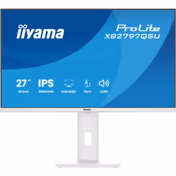 iiyama ProLite XB2797QSU-W1 écran plat de PC 27" Quad HD LED Blanc - Vue supplémentaire 3