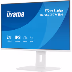iiyama ProLite XB2497HSN-W1 écran plat de PC 23.8" Full HD LED Blanc - Vue supplémentaire 5
