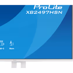 iiyama ProLite XB2497HSN-W1 écran plat de PC 23.8" Full HD LED Blanc - Vue supplémentaire 7