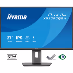 iiyama ProLite XB2797QSN-B1 écran plat de PC 68,6 cm (27") 2560 x 1440 pixels Quad HD Noir - Vue supplémentaire 2