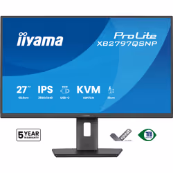 iiyama ProLite XB2797QSNP-B1 écran plat de PC 27" Quad HD Noir - Vue supplémentaire 2