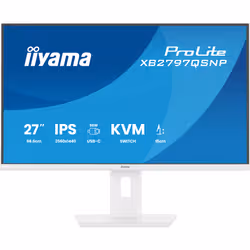 iiyama ProLite XB2797QSNP-W1 27" IPS LCD écran plat de PC 68,6 cm (27") 2560 x 1440 pixels Quad HD Blanc - Vue supplémentaire 4