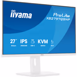 iiyama ProLite XB2797QSNP-W1 27" IPS LCD écran plat de PC 68,6 cm (27") 2560 x 1440 pixels Quad HD Blanc - Vue supplémentaire 5