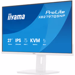 iiyama ProLite XB2797QSNP-W1 27" IPS LCD écran plat de PC 68,6 cm (27") 2560 x 1440 pixels Quad HD Blanc - Vue supplémentaire 6