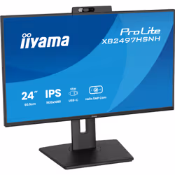 iiyama ProLite XB2497HSNH-B1 24IN IPS LCD 4MS 1920X1080 350CD/M2 HDMI/DP/USB 2 écran plat de PC 60,5 cm (23.8") 1920 x 1080 pixels Full HD Noir - Vue supplémentaire 6