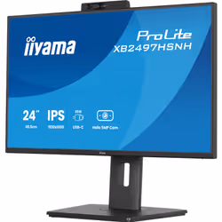 iiyama ProLite XB2497HSNH-B1 24IN IPS LCD 4MS 1920X1080 350CD/M2 HDMI/DP/USB 2 écran plat de PC 60,5 cm (23.8") 1920 x 1080 pixels Full HD Noir - Vue supplémentaire 7