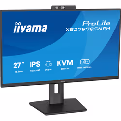 iiyama ProLite XB2797QSNPH-B1 27IN IPS LCD 4MS 2560X1440 350CD/M2 HDMI/DP/USB 2 écran plat de PC 68,6 cm (27") 2560 x 1440 pixels Quad HD Noir - Vue supplémentaire 6