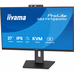 iiyama ProLite XB2797QSNPH-B1 27IN IPS LCD 4MS 2560X1440 350CD/M2 HDMI/DP/USB 2 écran plat de PC 68,6 cm (27") 2560 x 1440 pixels Quad HD Noir - Vue supplémentaire 8