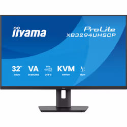 iiyama XB3294UHSCP-B1 écran plat de PC 80 cm (31.5") 4K Ultra HD Noir - Vue supplémentaire 2