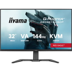 iiyama G-MASTER GB3261UHSCP-B1 écran plat de PC 80 cm (31.5") 4K Ultra HD Noir